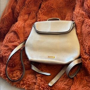 Chic Metallic Backpack by CREPIER
